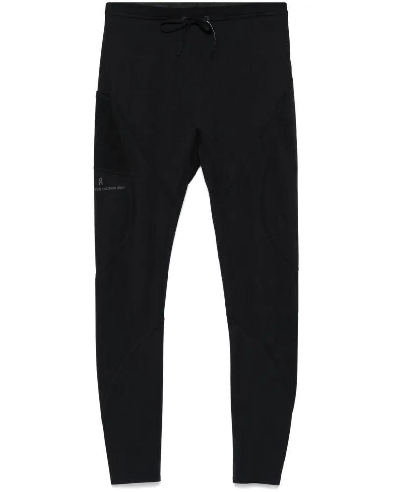 ON x Post Archive Faction Women Active Leggings - Schwarz Schwarz