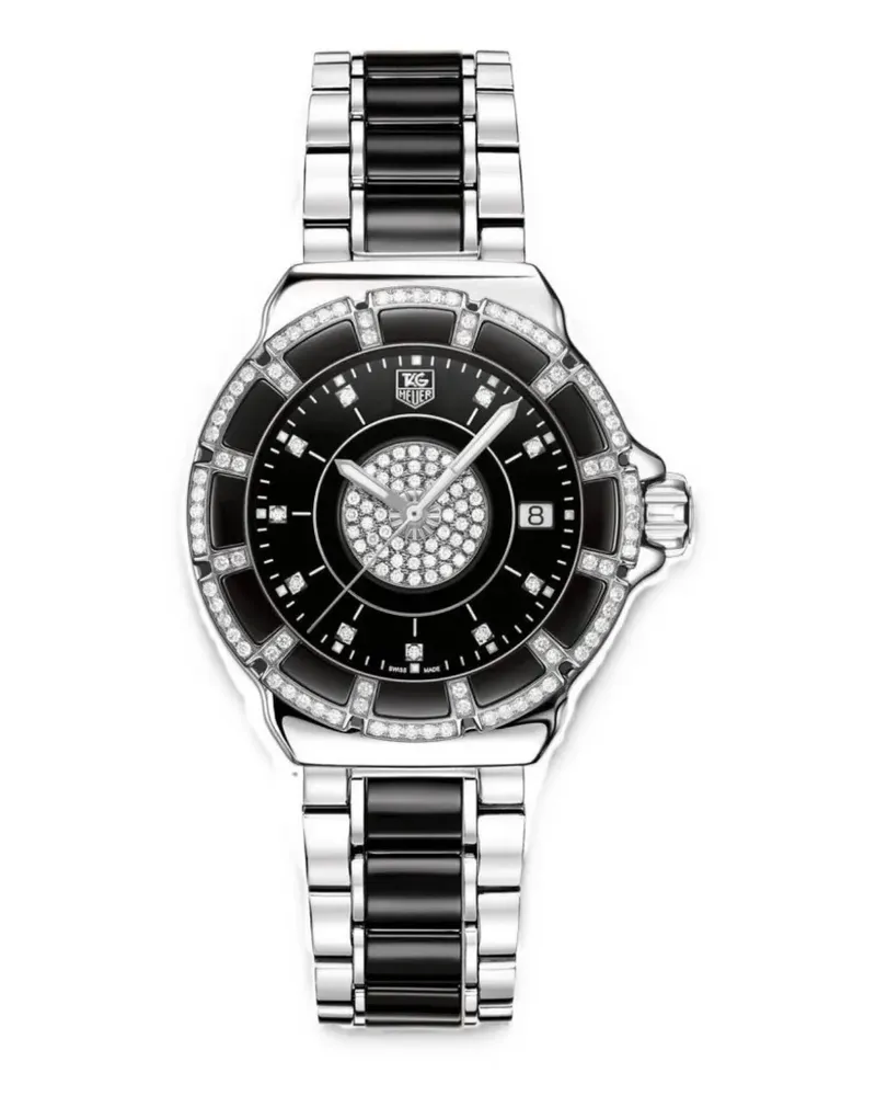 TAG Heuer Formula 1 crystal-embellished 37mm watch - Schwarz Schwarz
