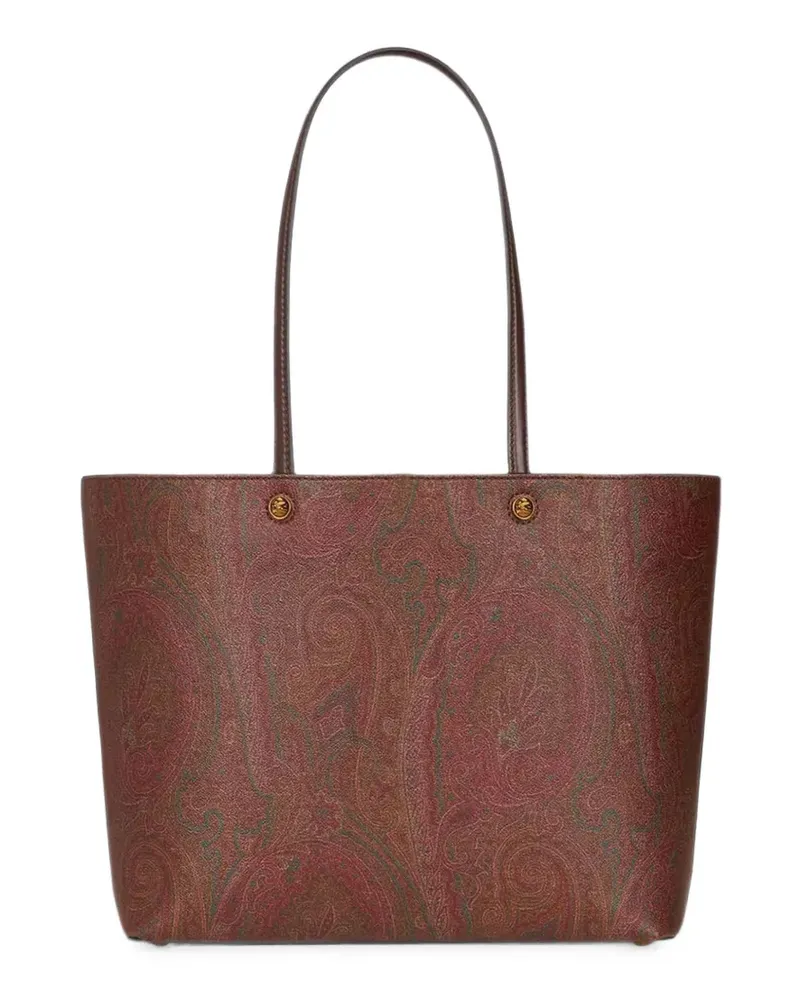 Etro essential medium Arnica tote bag - Braun Braun
