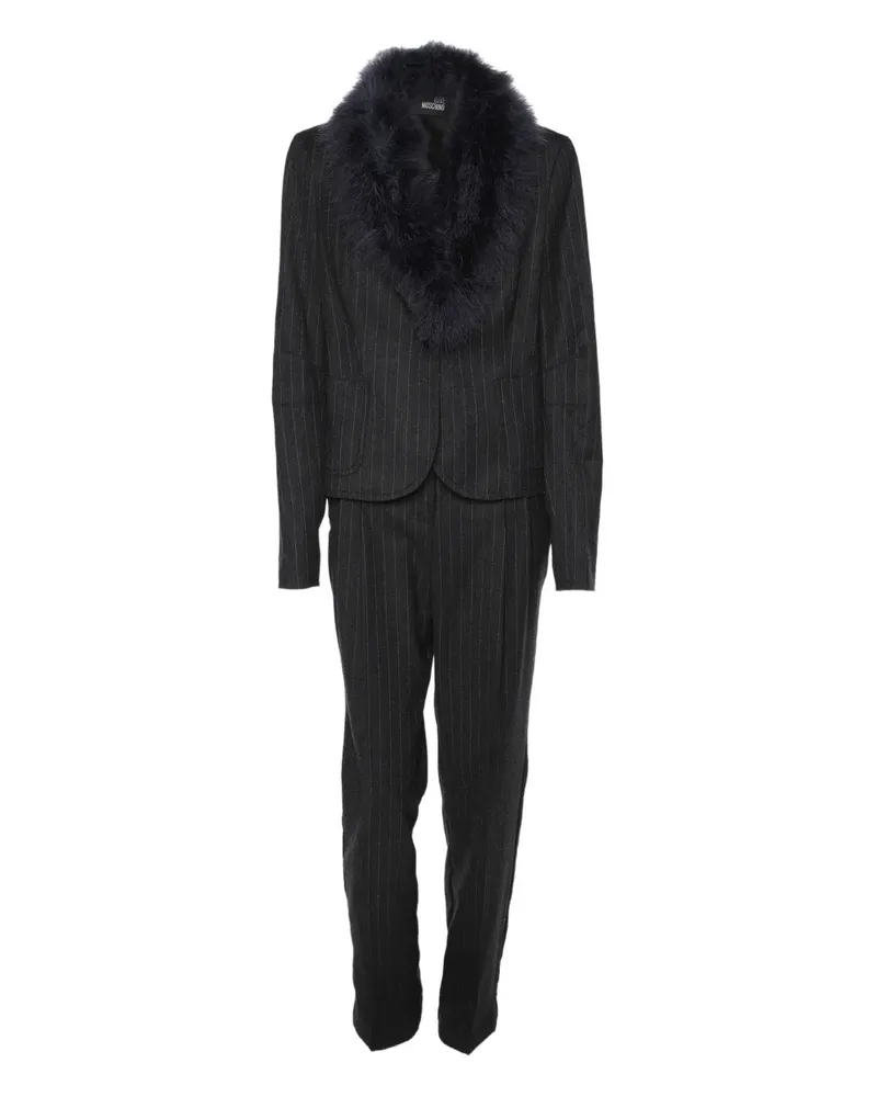 Moschino Anzug mit Nadelstreifen - Grau Grau
