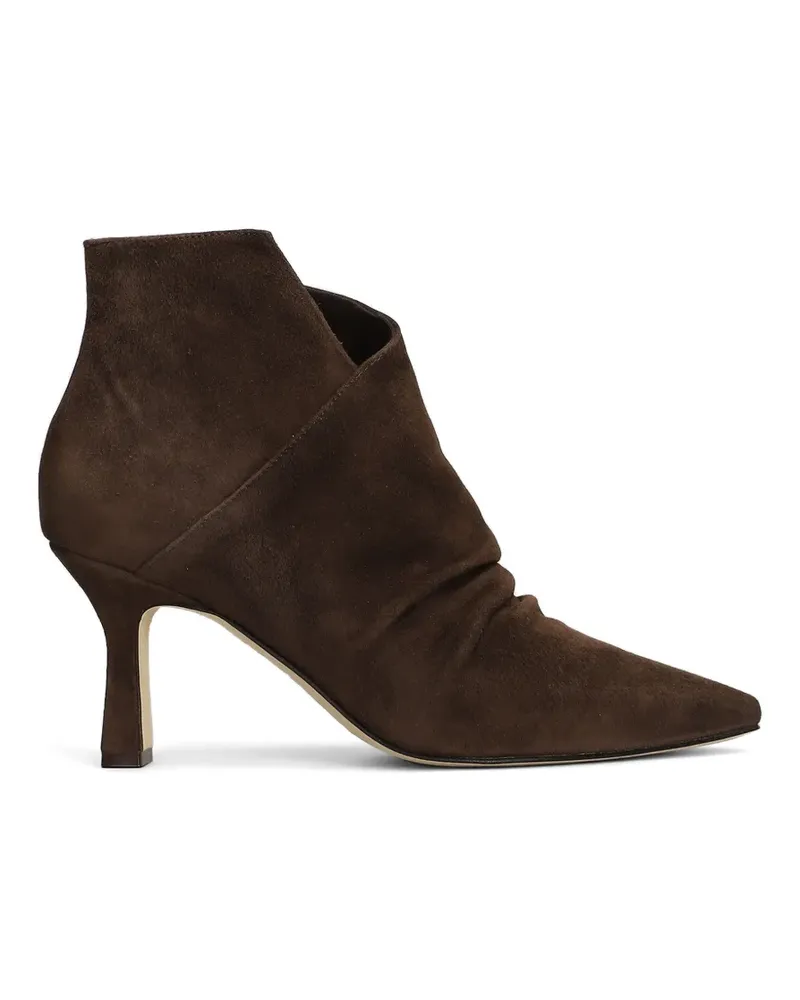 The Seller Stiefeletten mit spitzer Kappe - Braun Braun