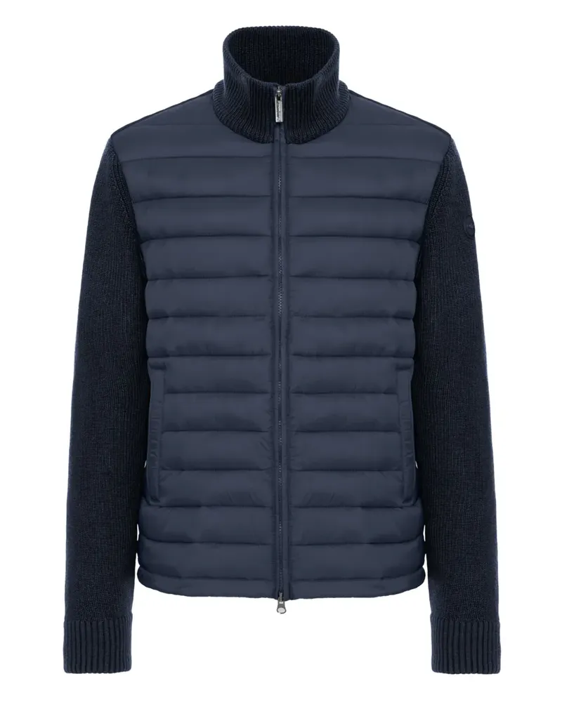 Colmar Gerippte Jacke mit Steppung - Blau Blau