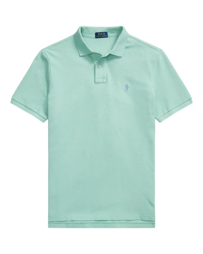 Ralph Lauren logo-embroidered cotton polo shirt - Grün Grün