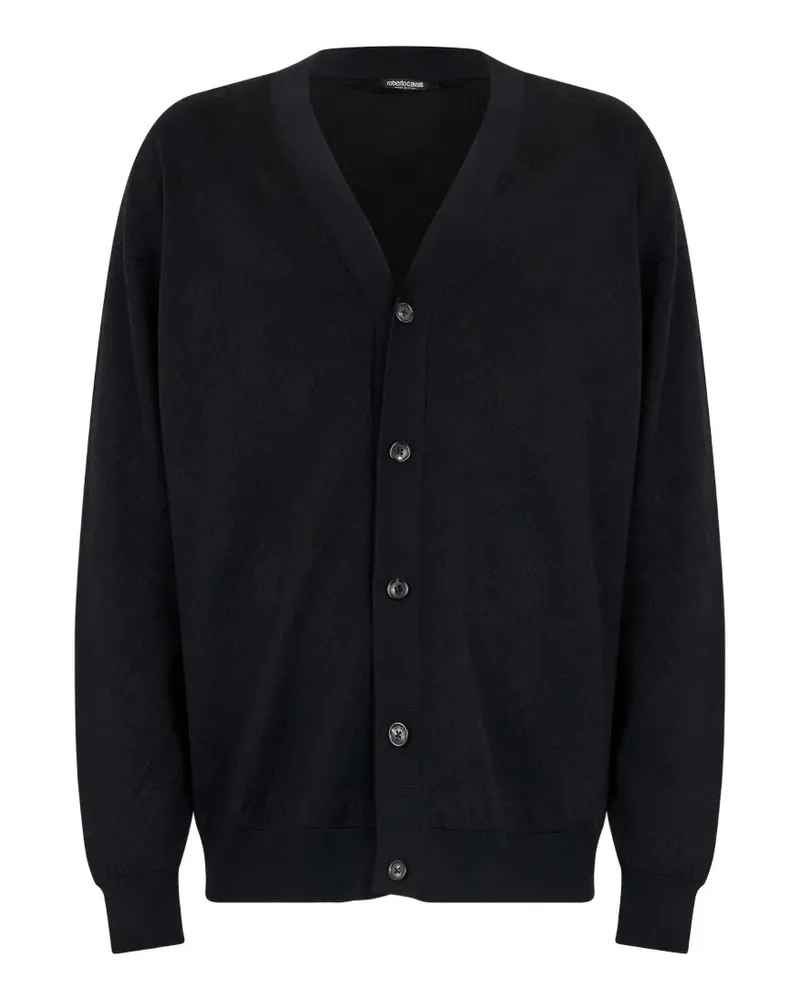Roberto Cavalli button-up cardigan - Schwarz Schwarz