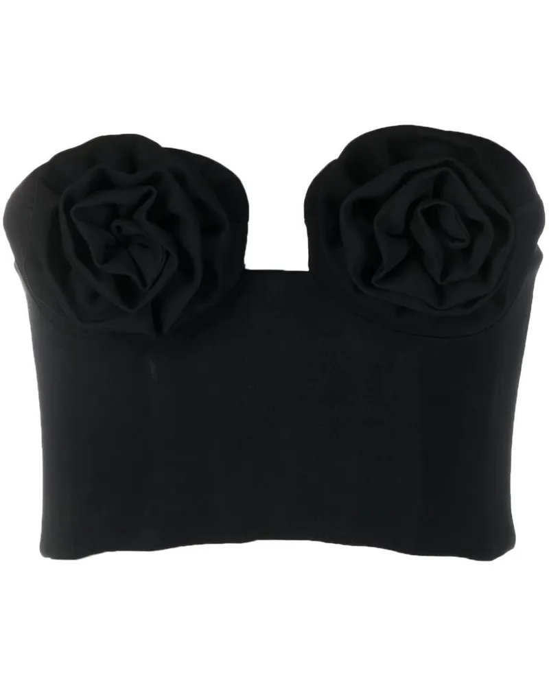 Magda Butrym Oberteil mit Bustier - Schwarz Schwarz
