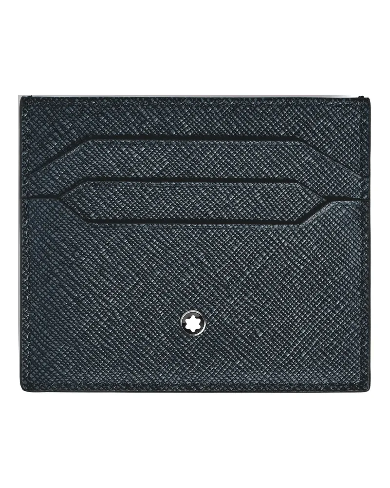 Montblanc Sartorial leather cardholder - Blau Blau
