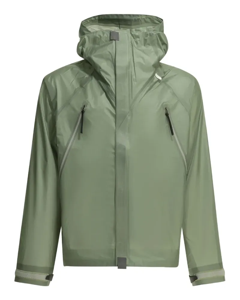 Goldwin hooded zip-up coat - Grün Grün