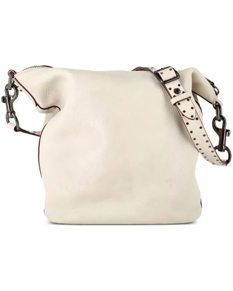 Coach Border Rivets shoulder bag - Nude Nude