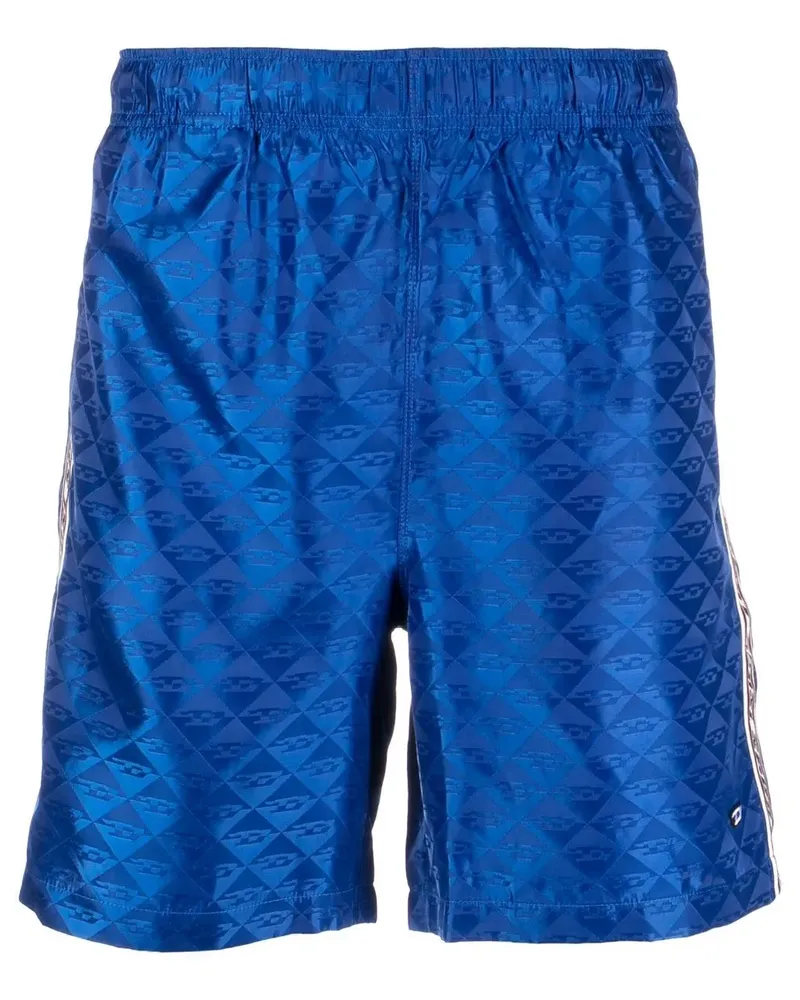 Diesel Joggingshorts mit Logo - Blau Blau
