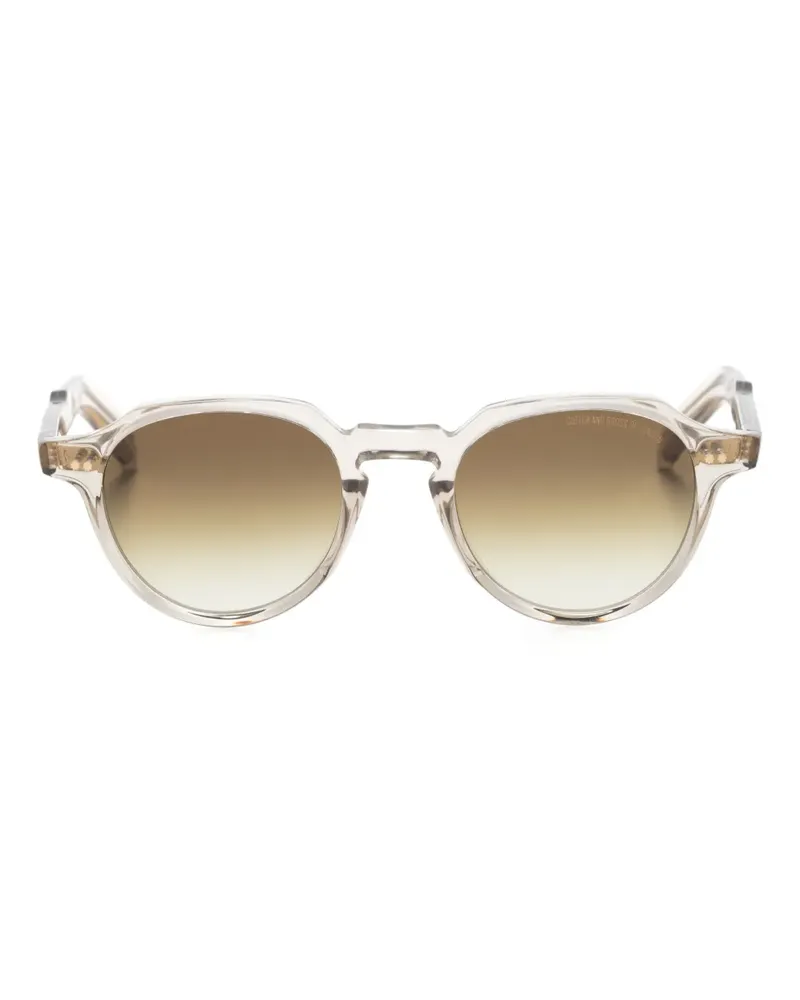 Cutler and Gross CR06 Sonnenbrille mit rundem Gestell - Nude Nude