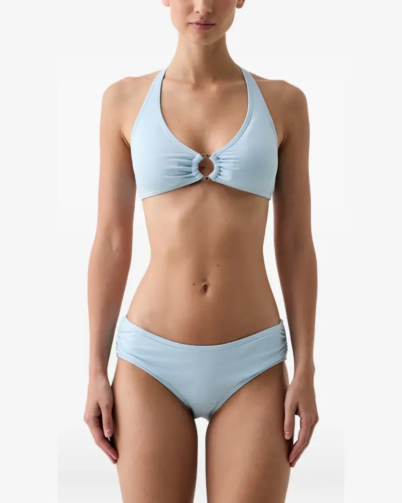 Michael Kors Bikinioberteil mit Neckholder - Blau Blau