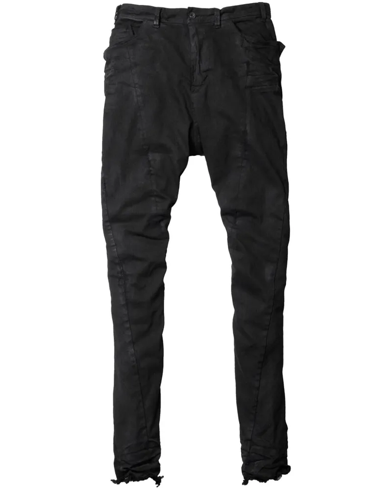 Julius Skinny-Jeans im Destroyed-Look Schwarz