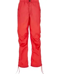 Ferragamo Hose mit geradem Bein Rot