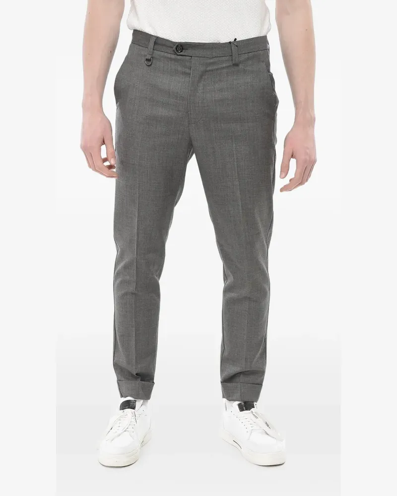 Paolo Pecora Milano Moscova tailored rousers - Grau Grau