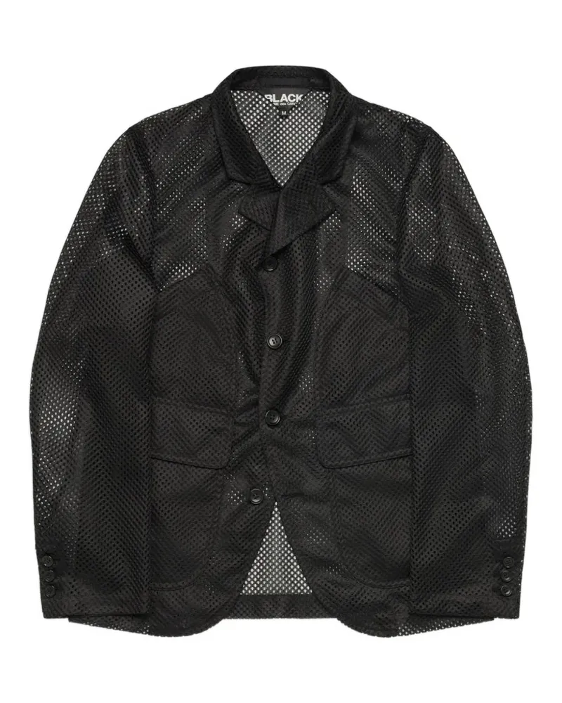 Comme des Garçons notch-lapel blazer - Schwarz Schwarz