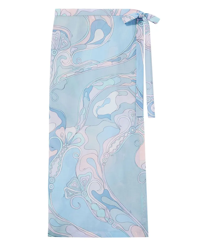 Emilio Pucci Rock aus Baumwolle - Violett Violett