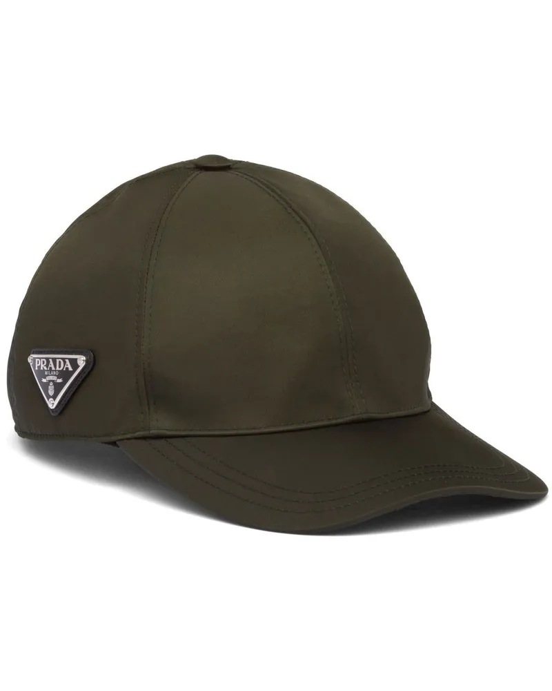 Prada Baseballkappe aus Re-Nylon - Grün Grün