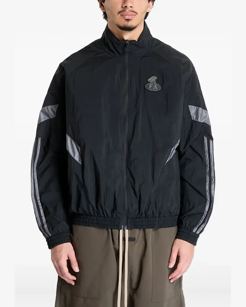 adidas x Fucking Awesome Aloxe track jacket - Schwarz Schwarz