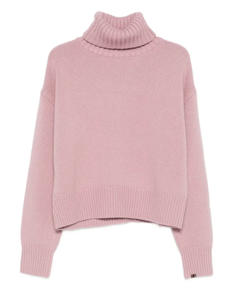 extreme cashmere Pullover mit Rollkragen - Rosa Rosa