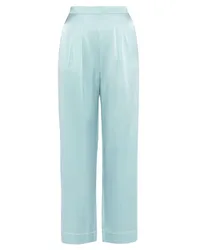 Eres Mondain Pyjama-Hose aus Seide Blau