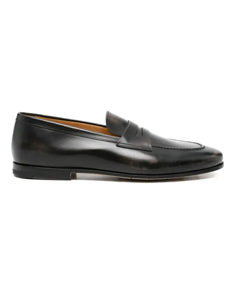 Premiata penny leather loafers - Braun Braun