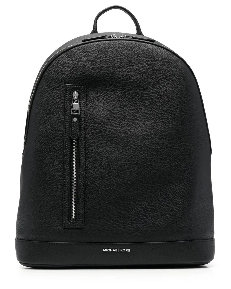 Michael Kors Schmaler Hudson Rucksack - Schwarz Schwarz