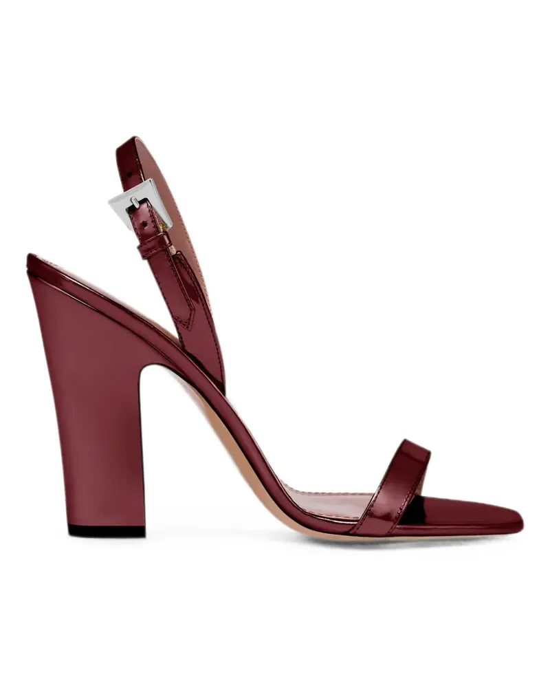 Paris Texas Bea Sandalen mit Lackoptik - Rot Rot