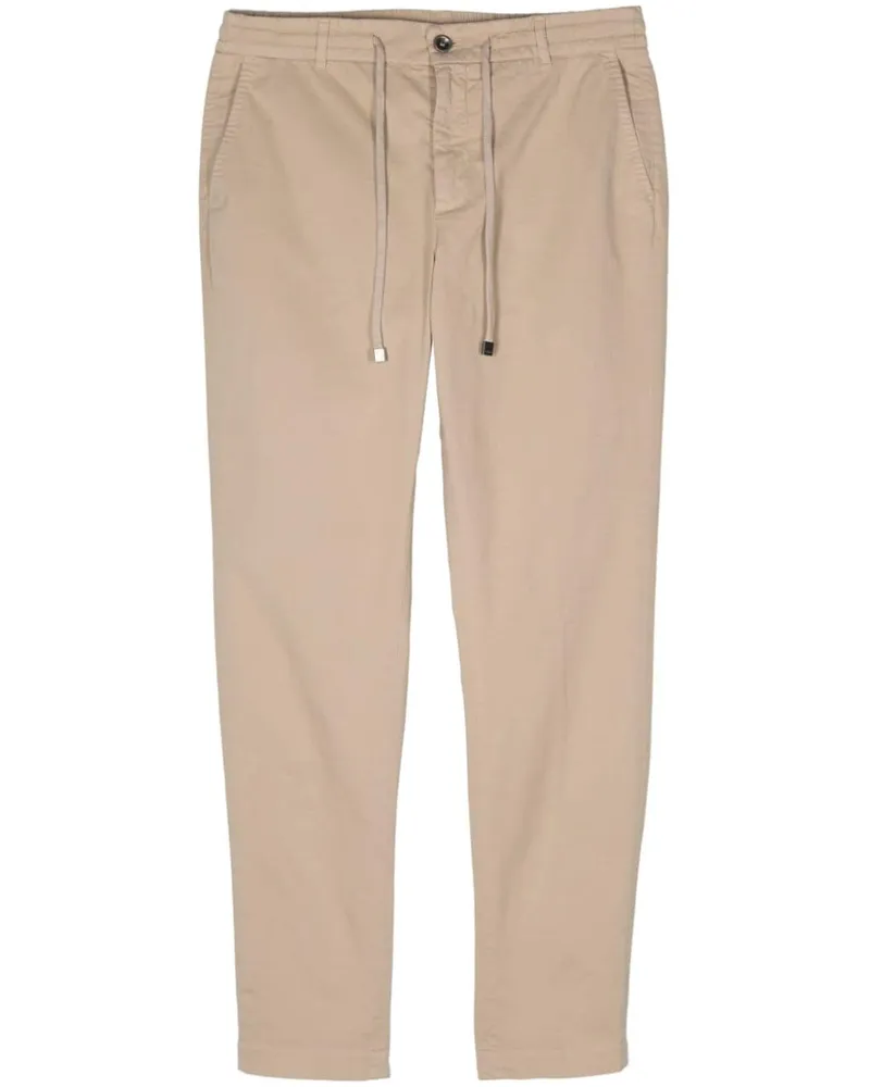 Peserico Hose mit elastischem Bund - Nude Nude