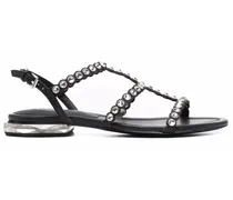 Saphiro Sandalen mit Nieten