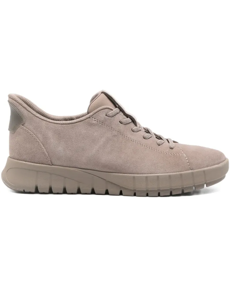 Geox Flextride Sneakers mit Schnürung - Nude Nude