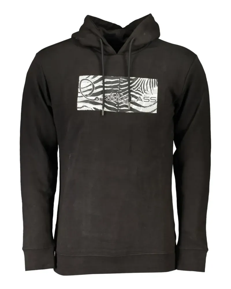 Roberto Cavalli zebra-print hoodie - Schwarz Schwarz