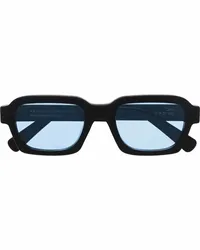 RETROSUPERFUTURE Eckige Caro Sonnenbrille Schwarz