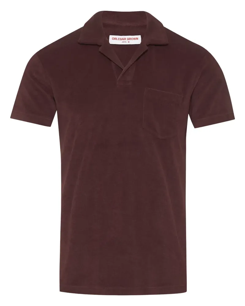 Orlebar Brown T-Shirt aus Baumwolle - Rot Rot