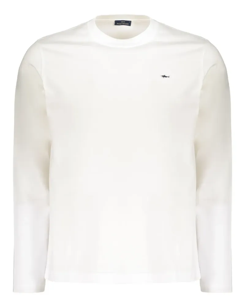 Paul & Shark long-sleeve logo T-shirt - Weiß Weiß