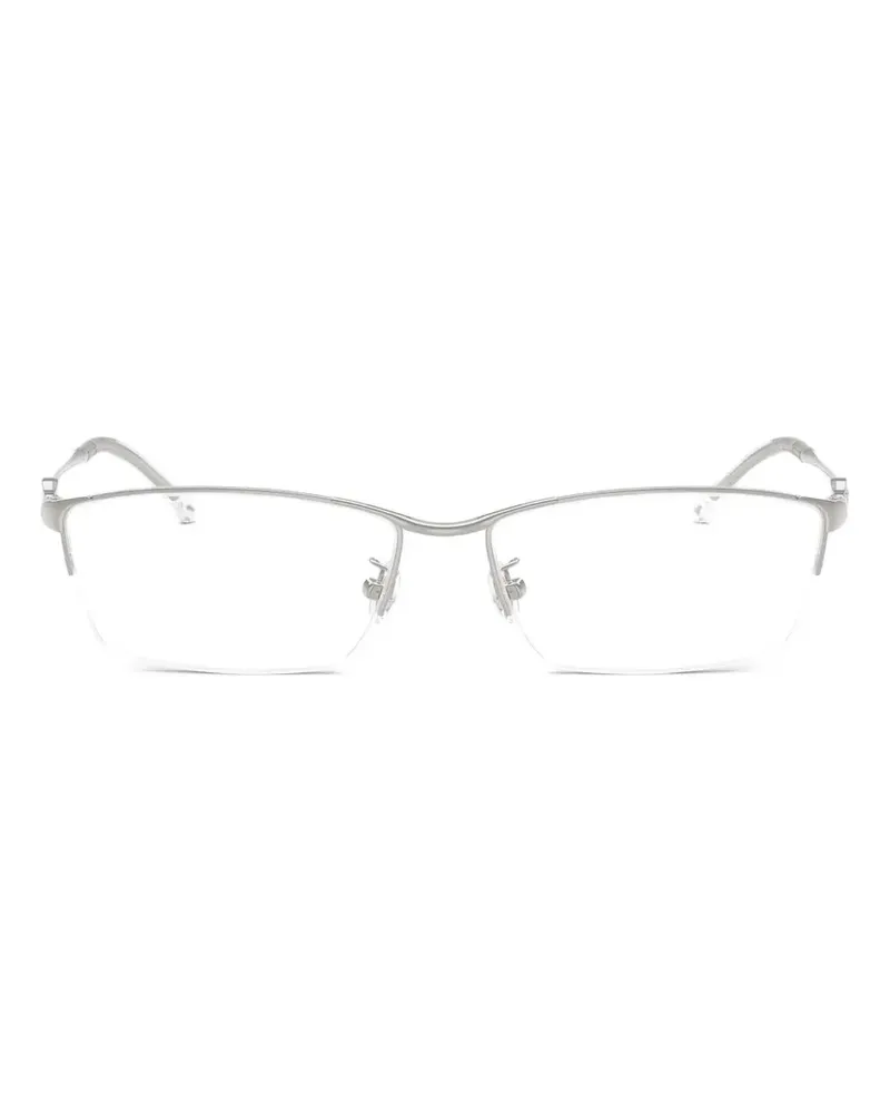 Diesel rectangle-frame glasses - Silber Silber