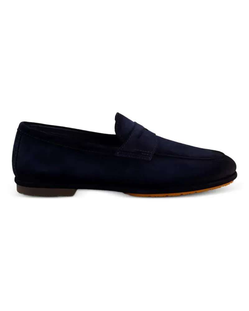 Santoni Carlo Penny-Loafer - Blau Blau