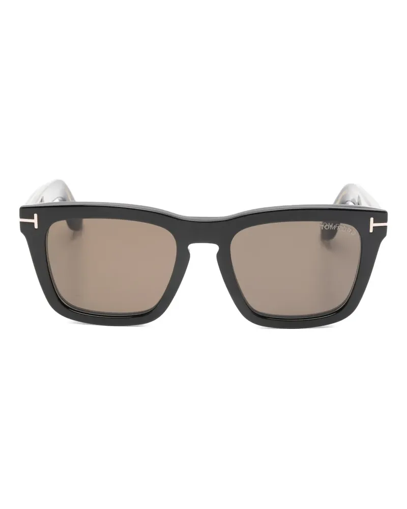 Tom Ford Icon Collection Brille mit Clip-On-Gläsern - Schwarz Schwarz