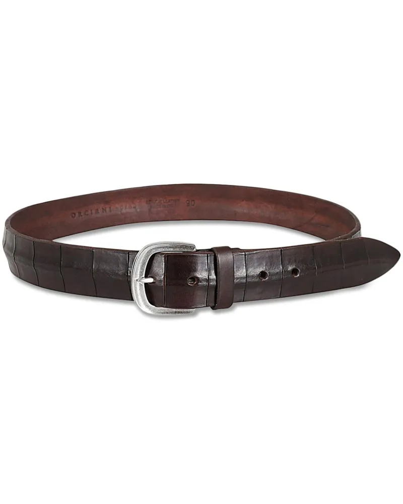 Orciani Bull Soft Gürtel - Braun Braun