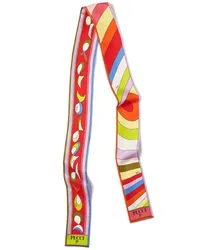 Emilio Pucci Seidenschal mit Iride Pesci-Print Orange