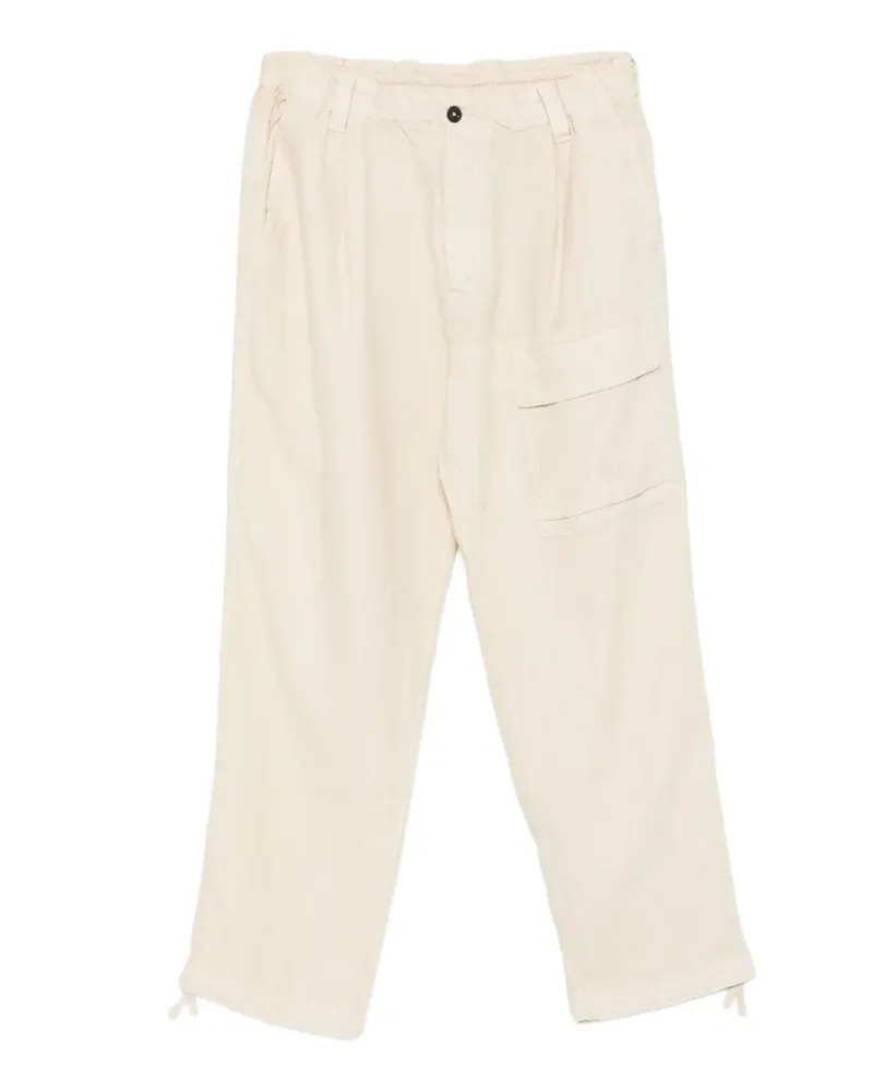 C.P. Company pocket-detail drawstring trousers - Nude Nude