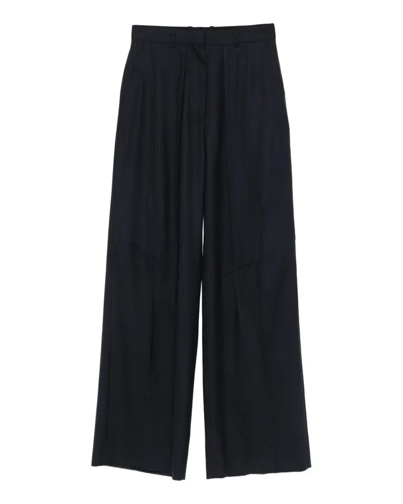 KIKO KOSTADINOV pinstriped panelled trousers - Blau Blau