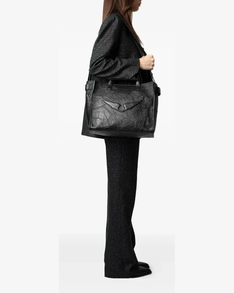 Zadig & Voltaire Angel Wings tote bag - Schwarz Schwarz