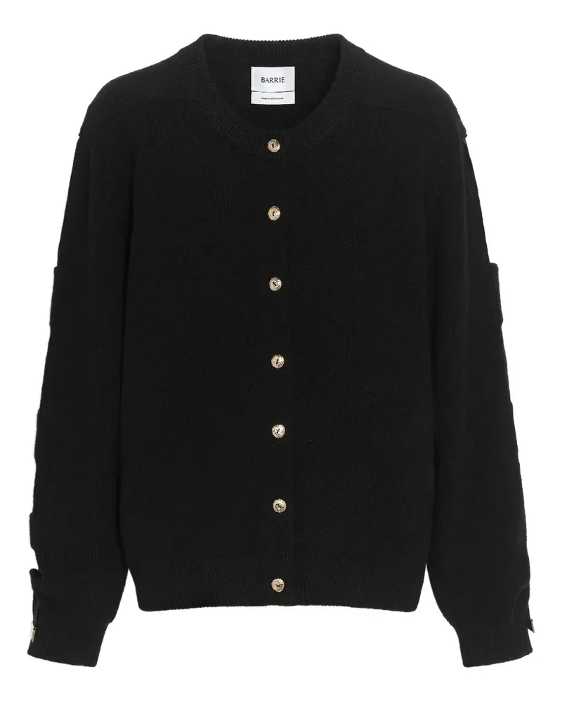 Barrie Cardigan mit Schleife - Schwarz Schwarz