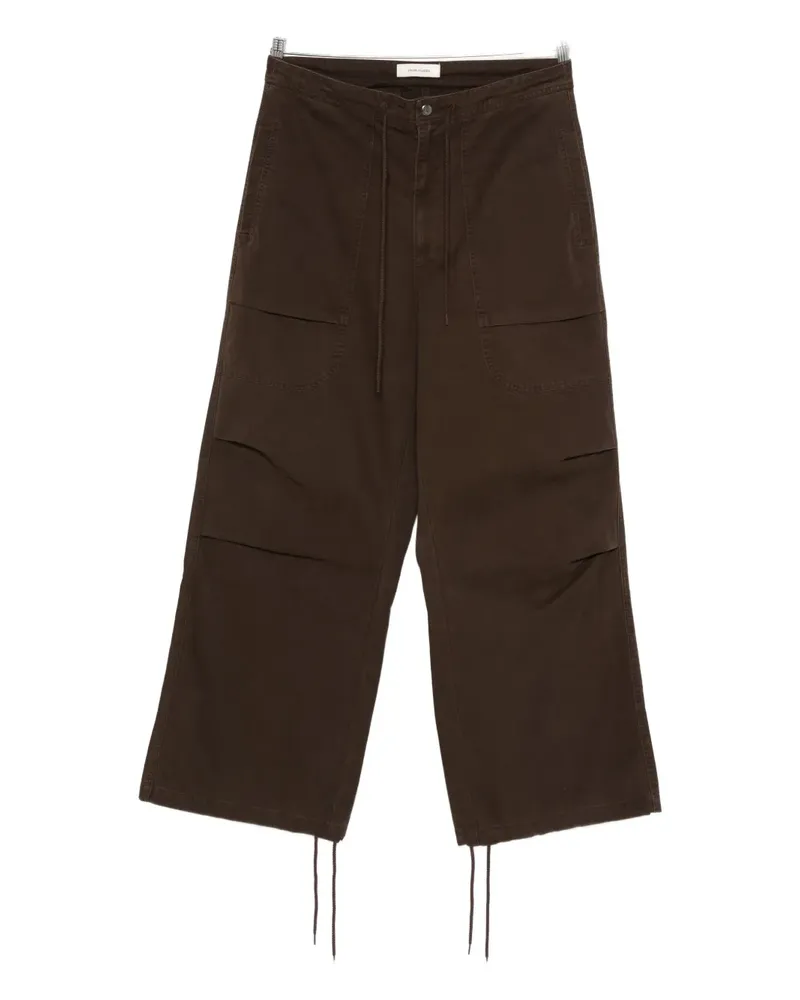 Entire Studios drawstring cargo trousers - Braun Braun