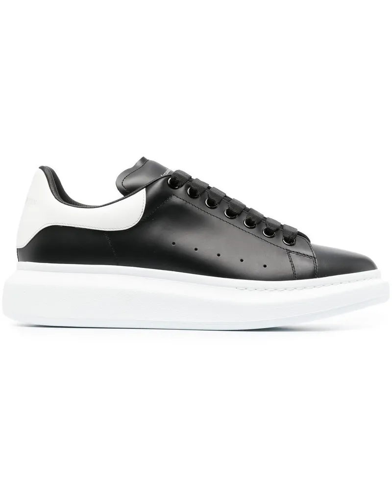 Alexander McQueen Sneakers in Colour-Block-Optik - Schwarz Schwarz