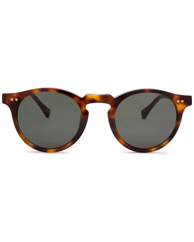 Nialaya Malibu Sonnenbrille mit rundem Gestell - Braun Braun