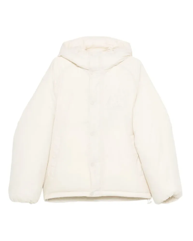 Amiri Gefütterte Kapuzenjacke - Weiß Weiß