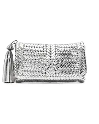 Anya Hindmarch Neeson Clutch Silber