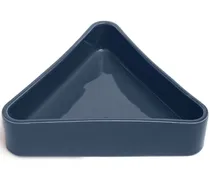 Dreieckige Canvas Tischdeko - Blau