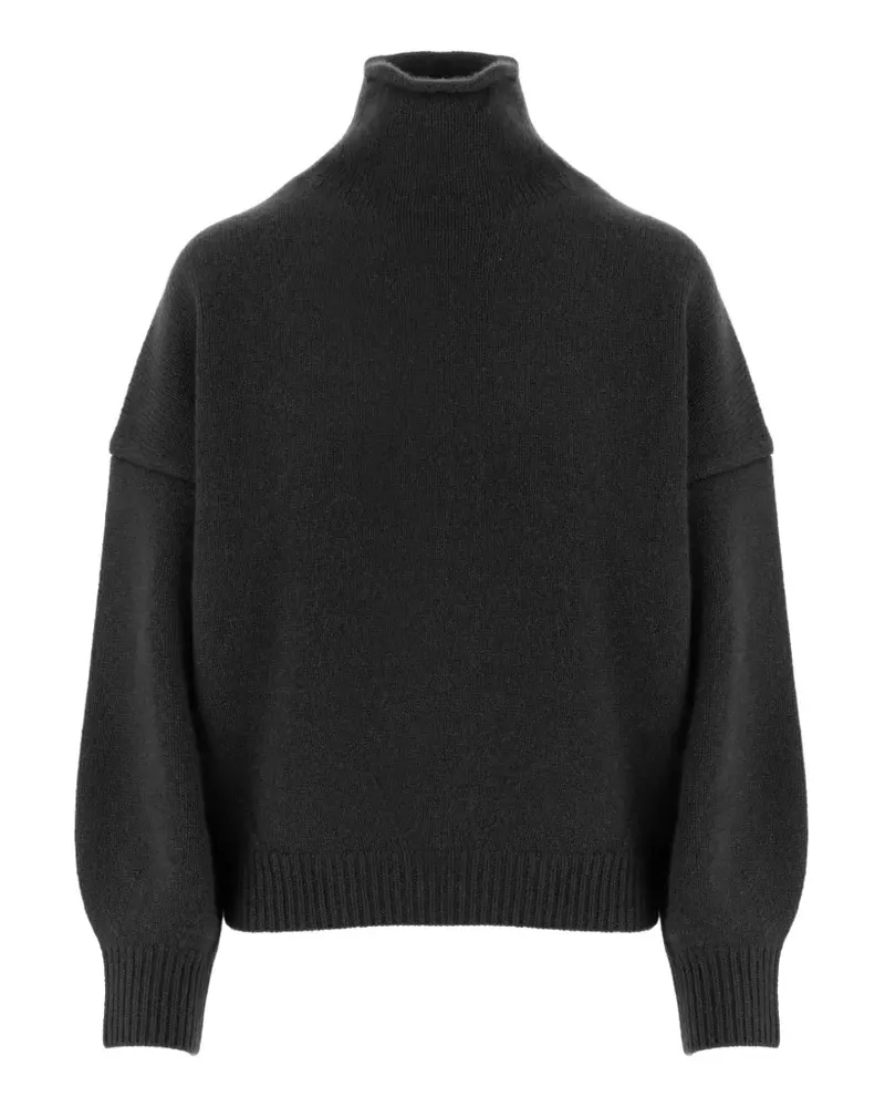 arch4 high-neck cashmere sweater - Schwarz Schwarz